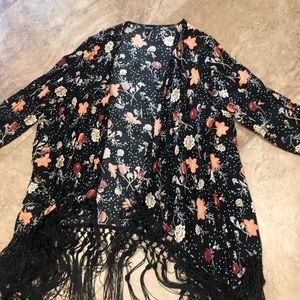TORRID floral kimono